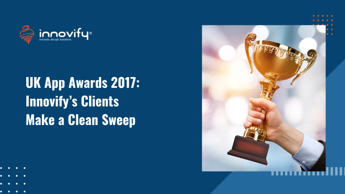 UK App Awards 2017 Innovify’s Clients Make a Clean Sweep
