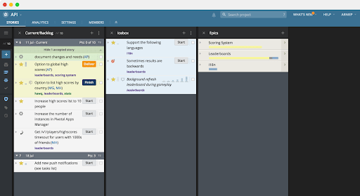 Pivotal Tracker