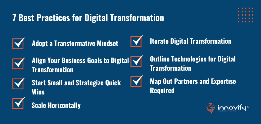7 Best Practices to Strengthen Your Digital Transformation Strategy