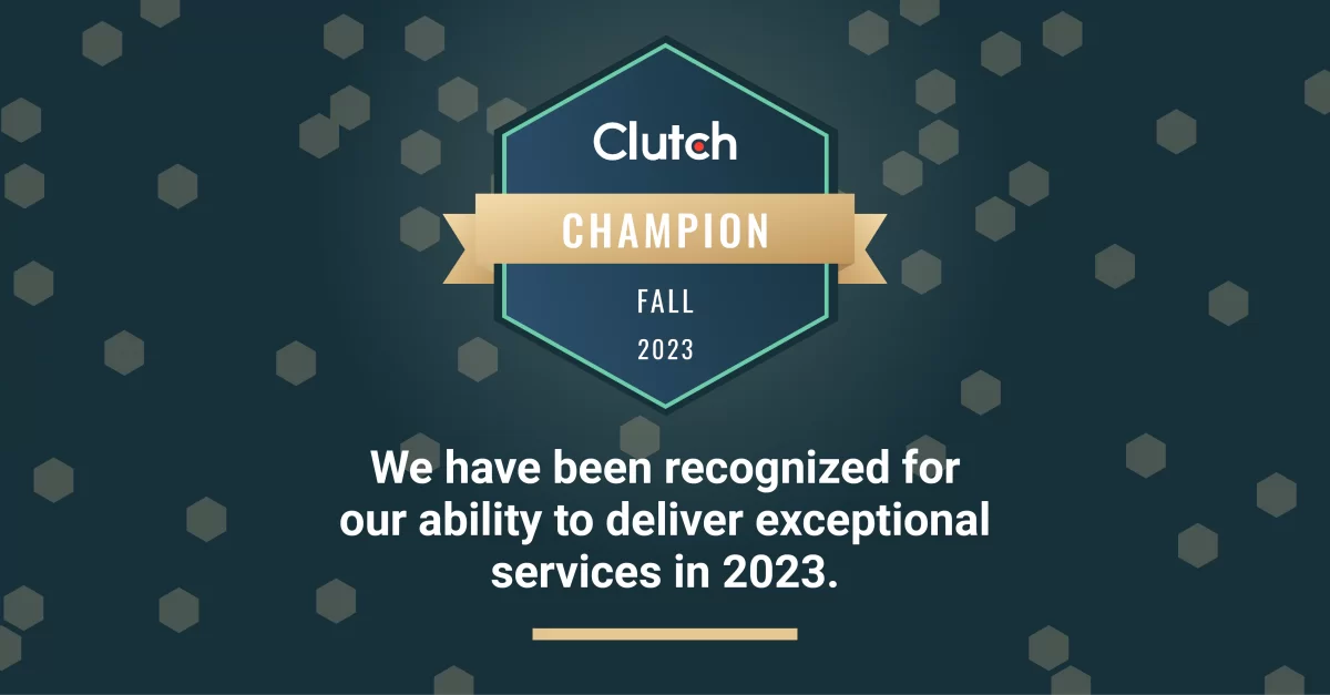 Innovify Honored as a Clutch Champion for 2023